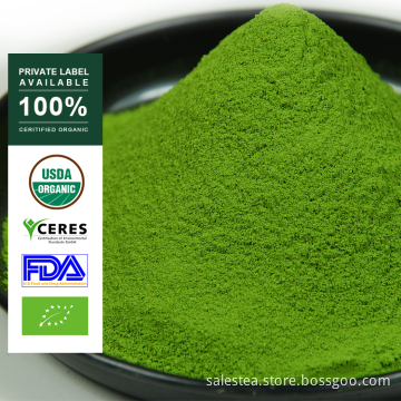 Private Label OEM Organic Matcha Green Tea Powder